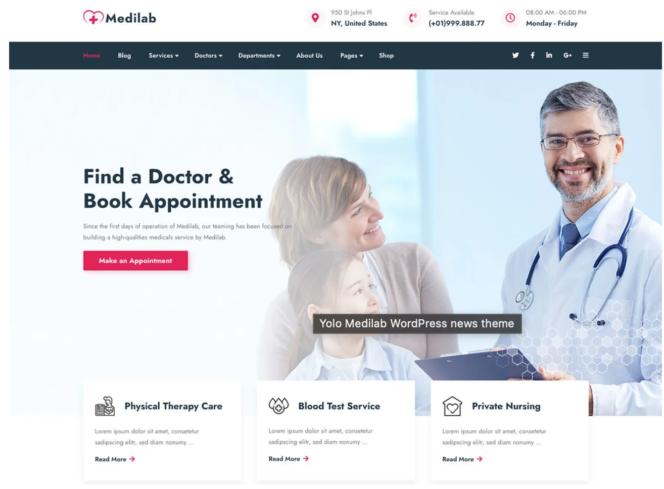 medilab wordpress